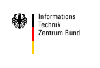 Logo des Informationstechnikzentrums Bund kurz ITZBund
